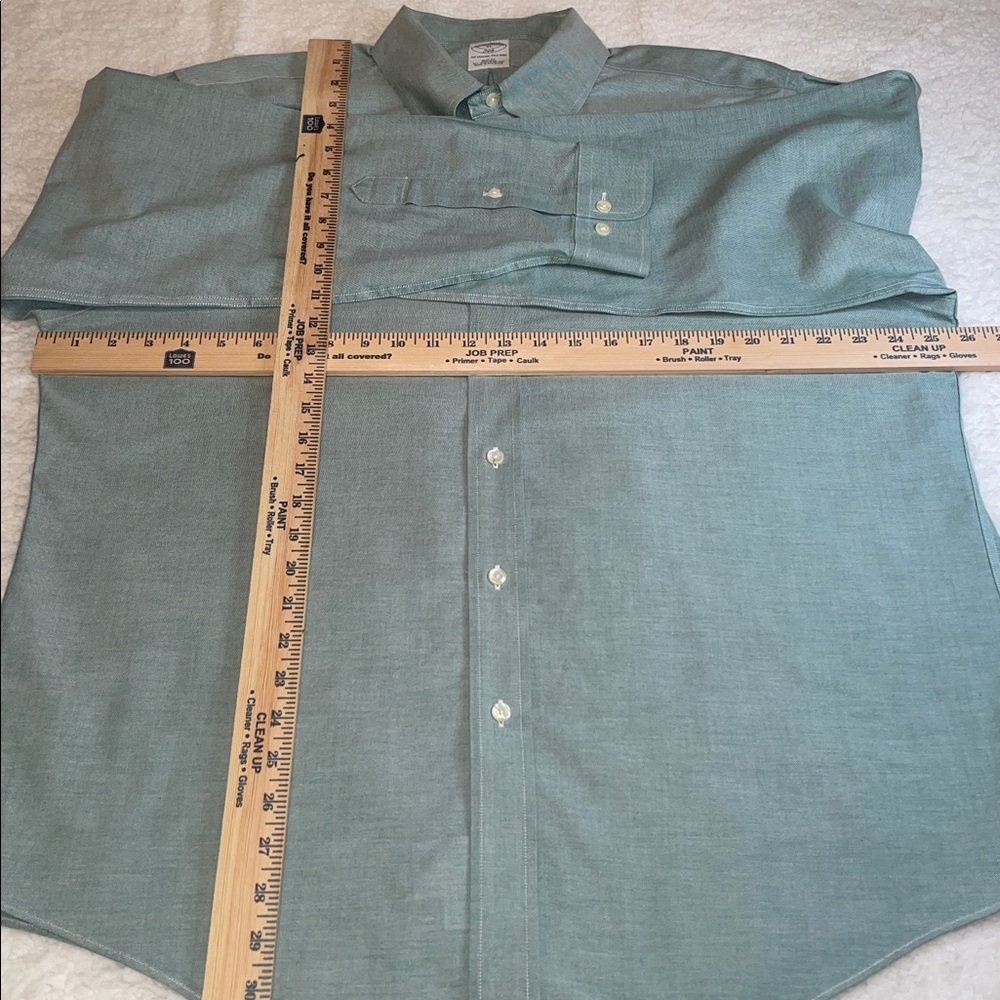 Brooks Brothers The Original Polo Shirt. Cotton Long Sleeve Button-Down Shirt XL - Picture 7 of 10
